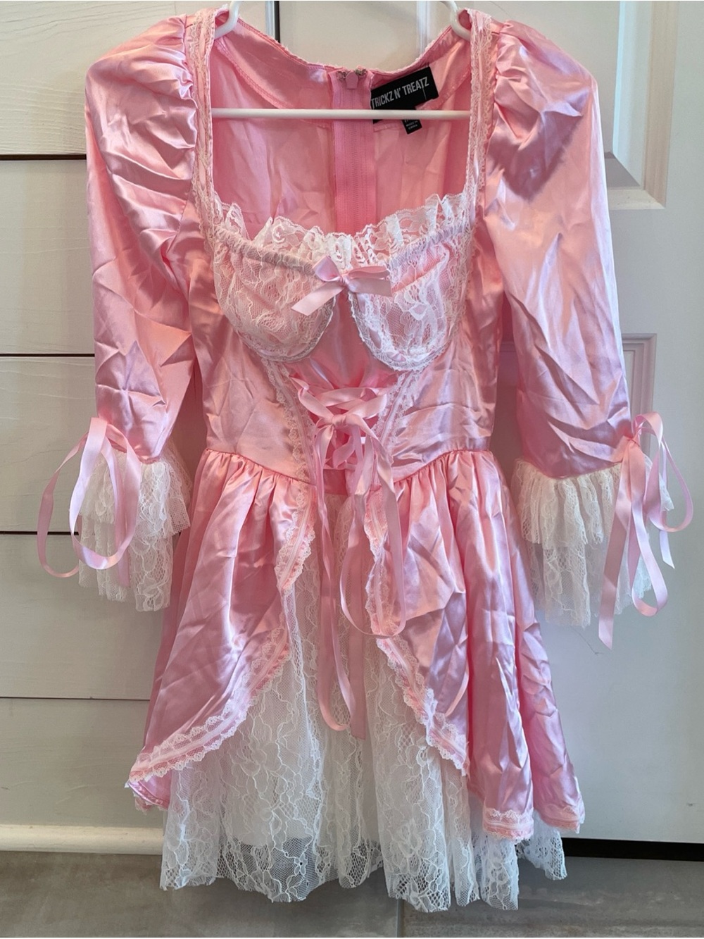 Dolls Kill Trickz N' Treatz "Cake Queen" Pink Marie Antoinette Costume Dress XXS